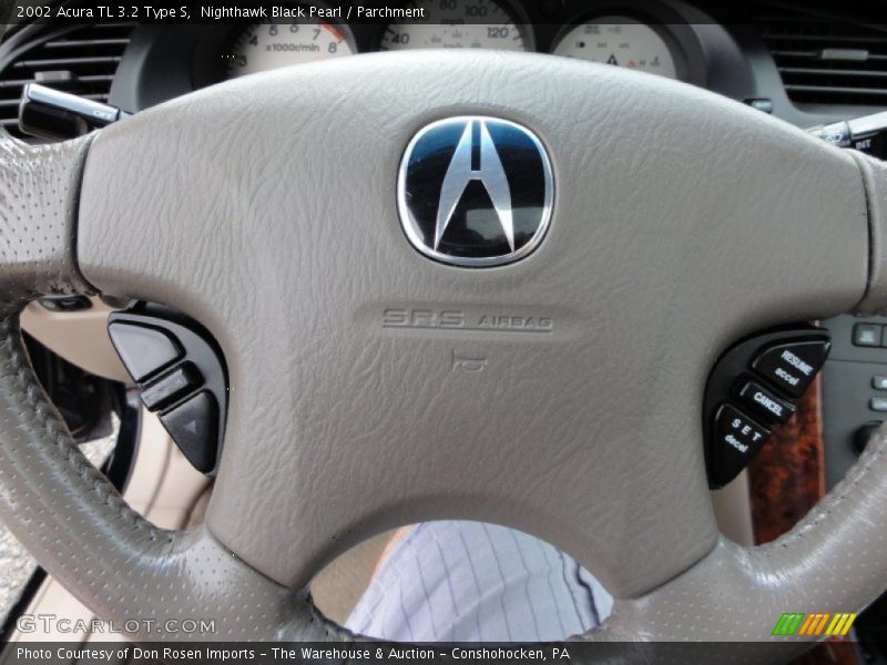 Nighthawk Black Pearl / Parchment 2002 Acura TL 3.2 Type S