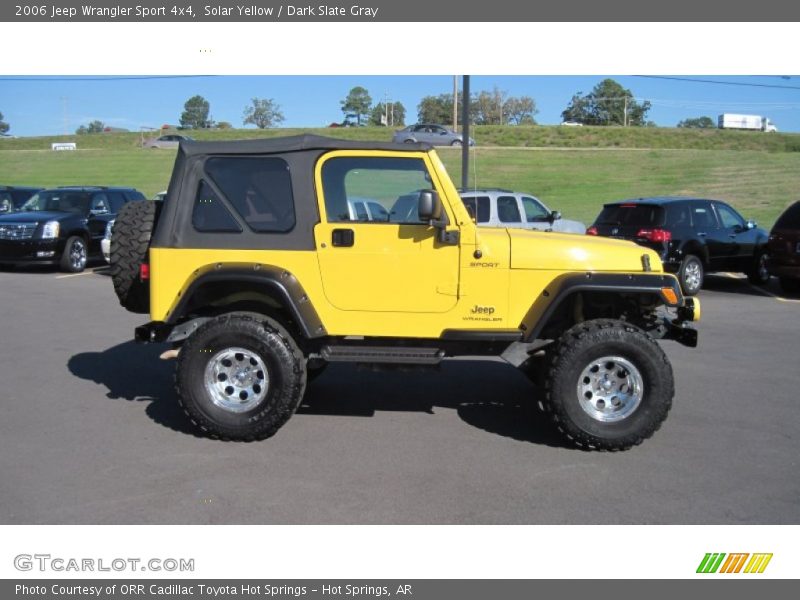 Custom Wheels of 2006 Wrangler Sport 4x4