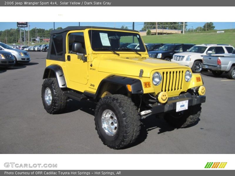 Front 3/4 View of 2006 Wrangler Sport 4x4