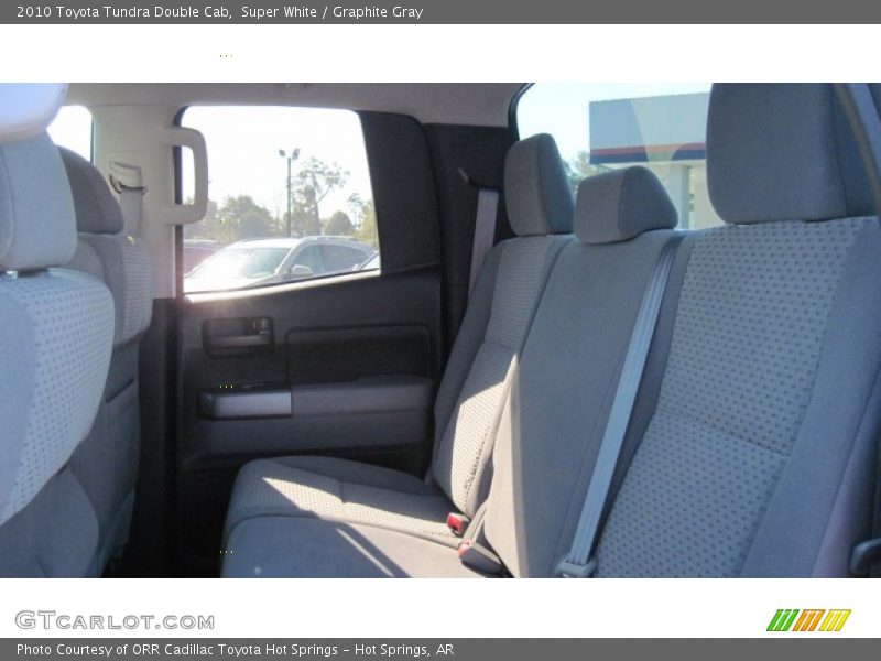 Super White / Graphite Gray 2010 Toyota Tundra Double Cab