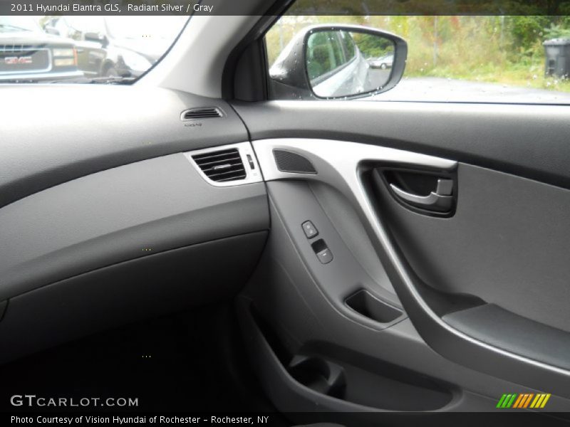 Radiant Silver / Gray 2011 Hyundai Elantra GLS