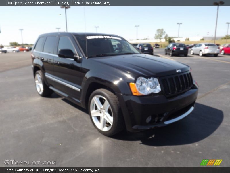 Black / Dark Slate Gray 2008 Jeep Grand Cherokee SRT8 4x4