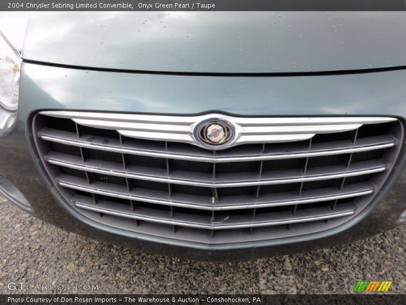 Onyx Green Pearl / Taupe 2004 Chrysler Sebring Limited Convertible