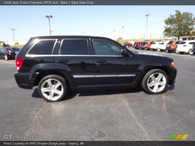 Black / Dark Slate Gray 2008 Jeep Grand Cherokee SRT8 4x4