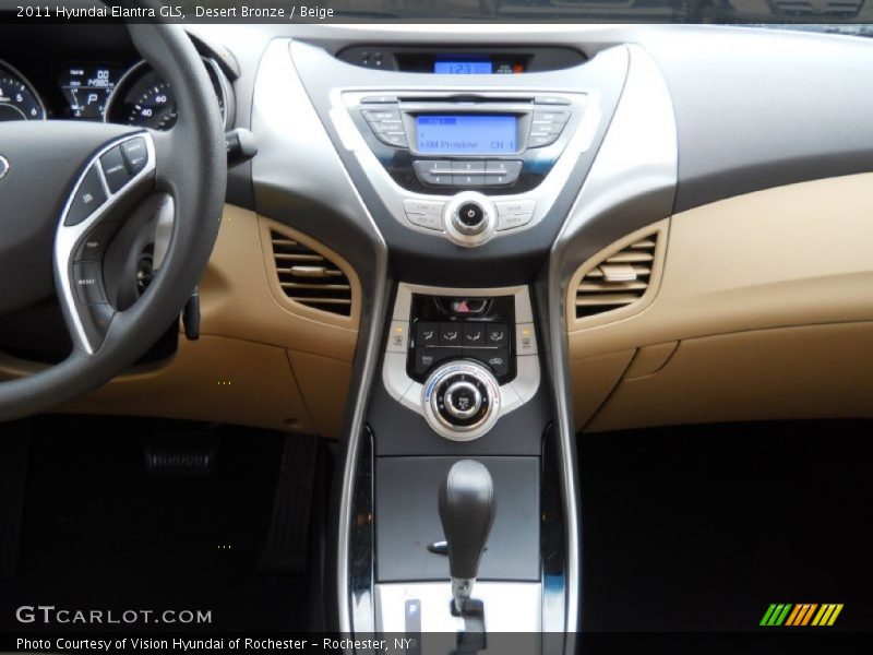 Desert Bronze / Beige 2011 Hyundai Elantra GLS