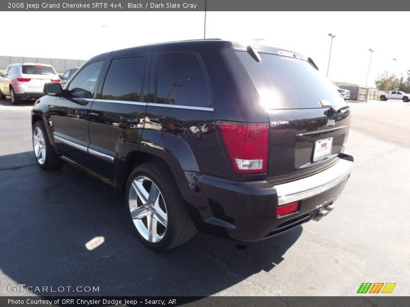 Black / Dark Slate Gray 2008 Jeep Grand Cherokee SRT8 4x4