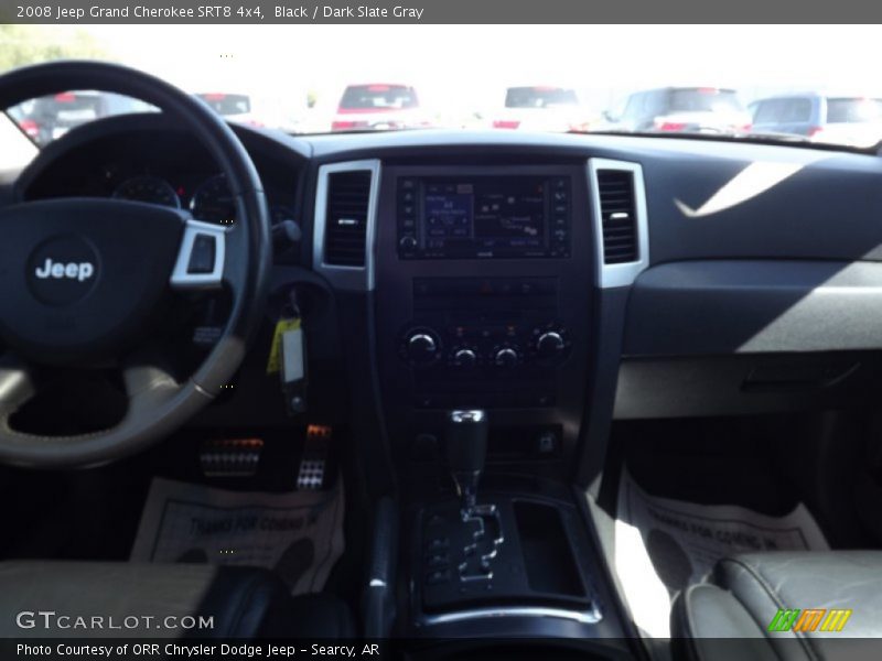 Black / Dark Slate Gray 2008 Jeep Grand Cherokee SRT8 4x4