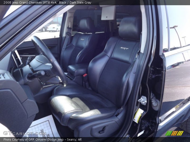 Black / Dark Slate Gray 2008 Jeep Grand Cherokee SRT8 4x4