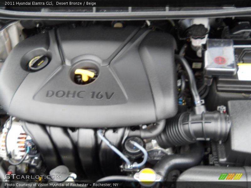 Desert Bronze / Beige 2011 Hyundai Elantra GLS