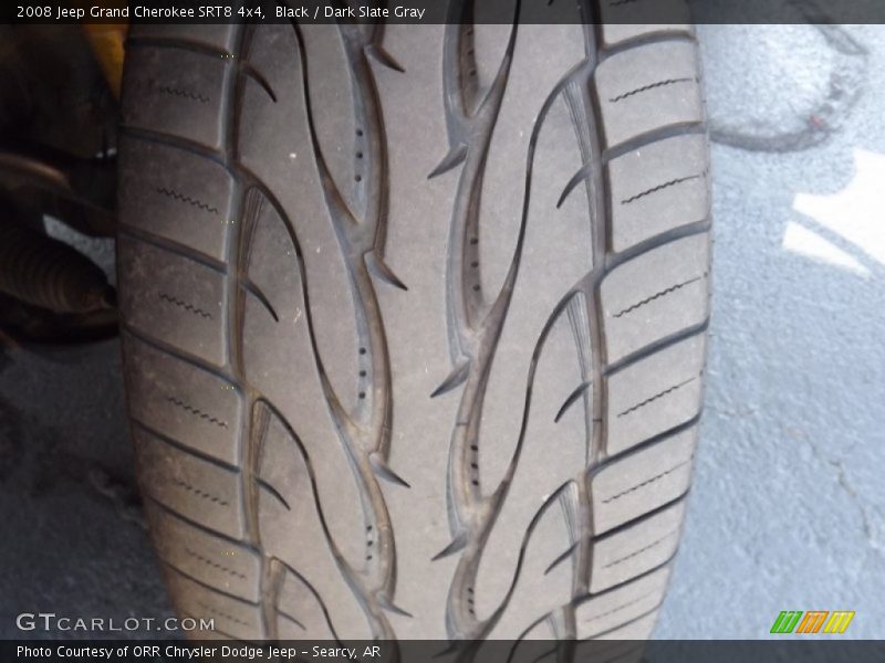 Black / Dark Slate Gray 2008 Jeep Grand Cherokee SRT8 4x4