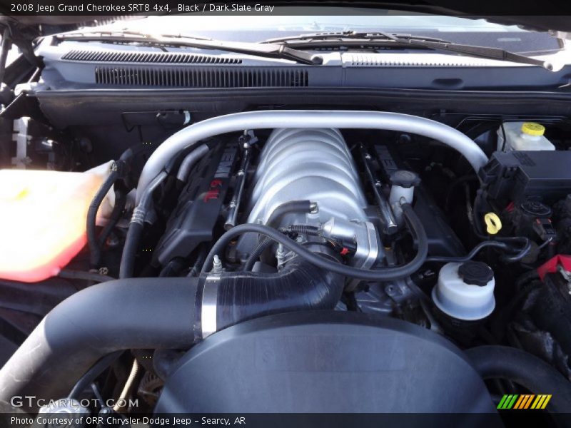 Black / Dark Slate Gray 2008 Jeep Grand Cherokee SRT8 4x4
