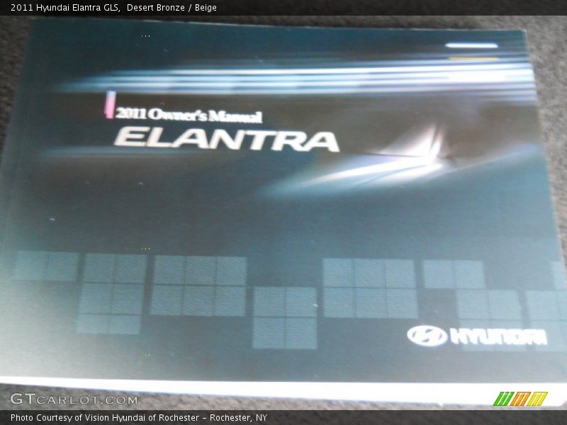 Desert Bronze / Beige 2011 Hyundai Elantra GLS