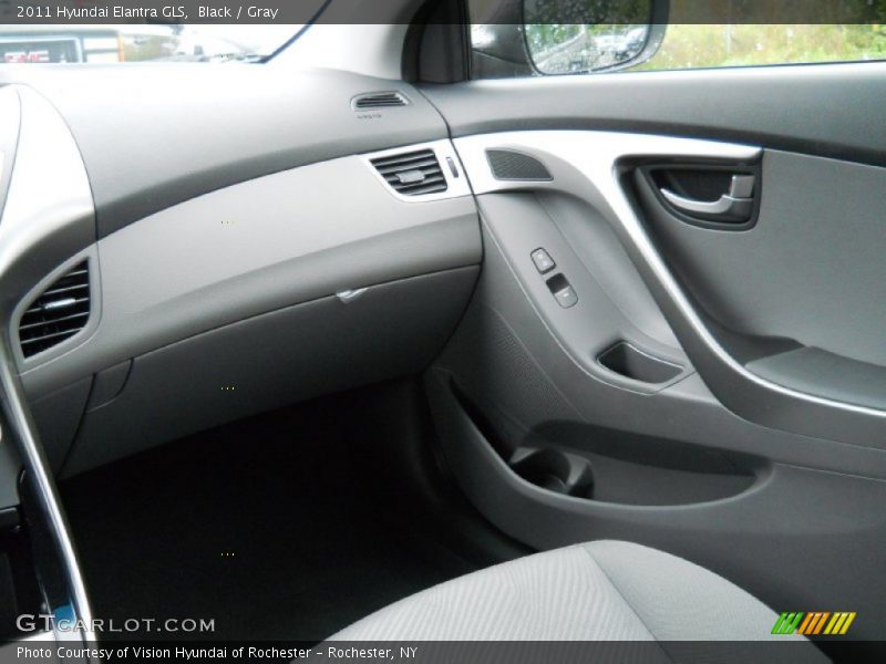 Black / Gray 2011 Hyundai Elantra GLS