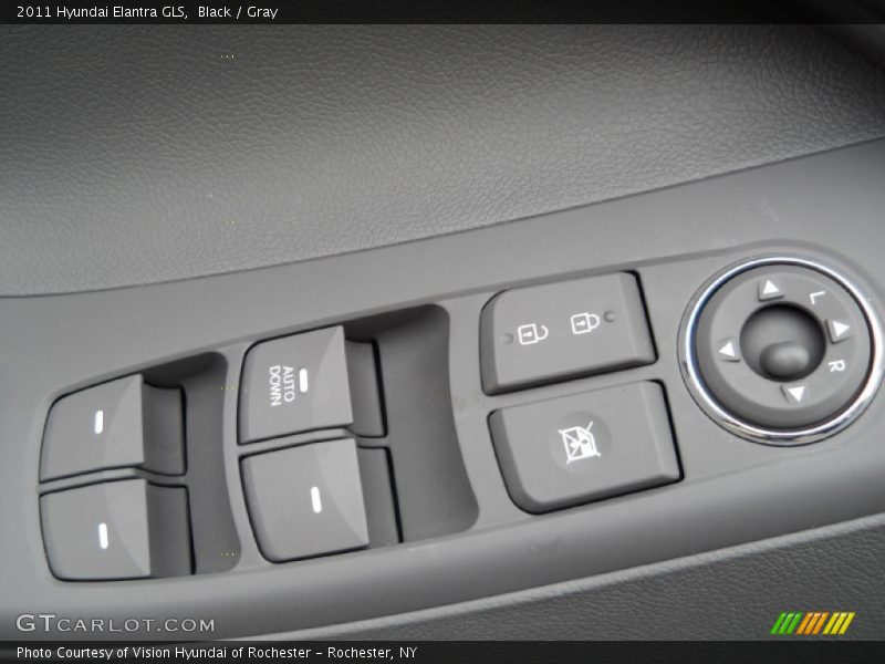 Black / Gray 2011 Hyundai Elantra GLS