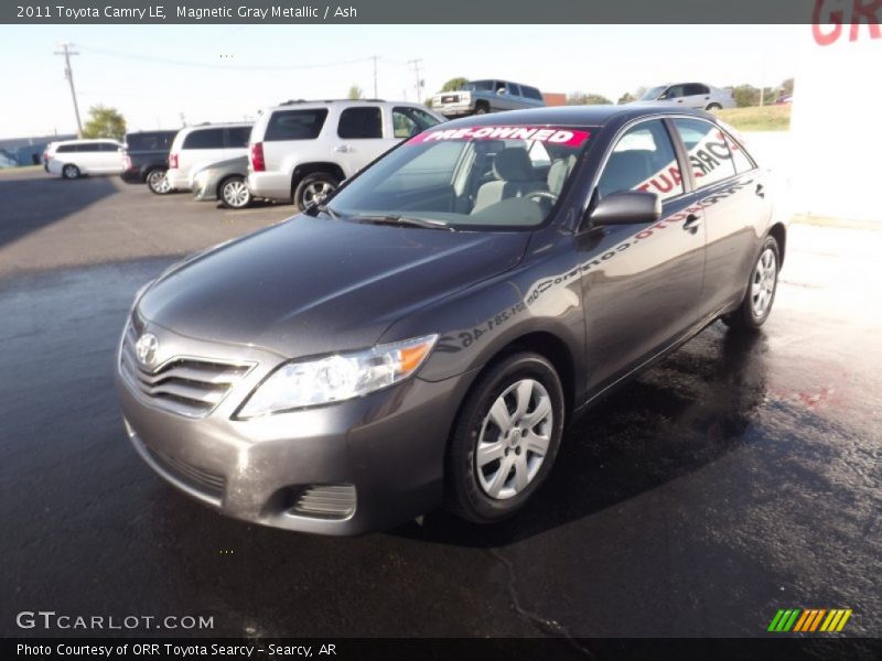 Magnetic Gray Metallic / Ash 2011 Toyota Camry LE