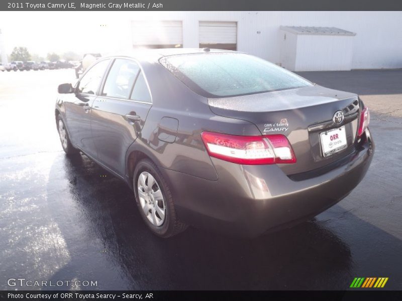 Magnetic Gray Metallic / Ash 2011 Toyota Camry LE