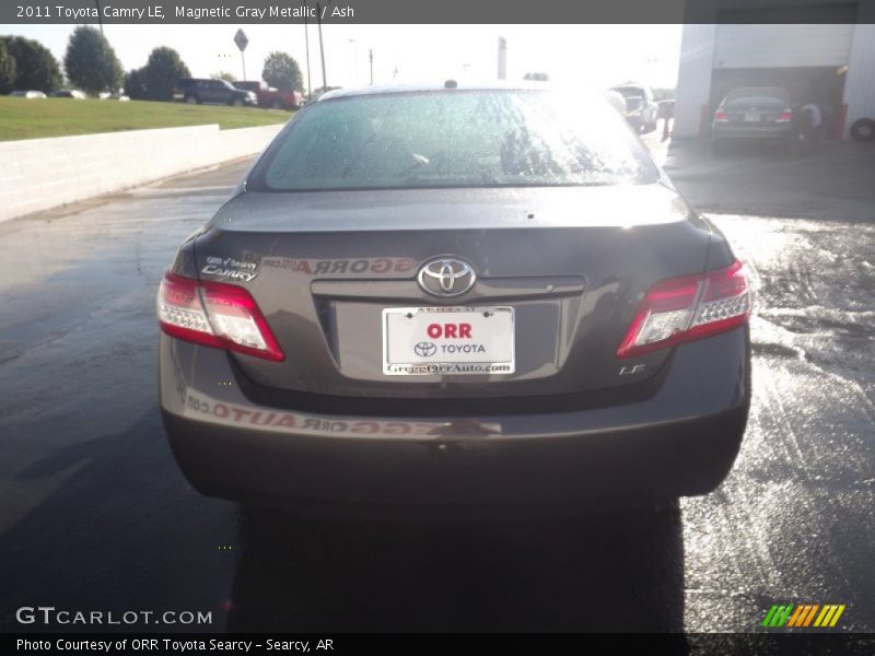 Magnetic Gray Metallic / Ash 2011 Toyota Camry LE