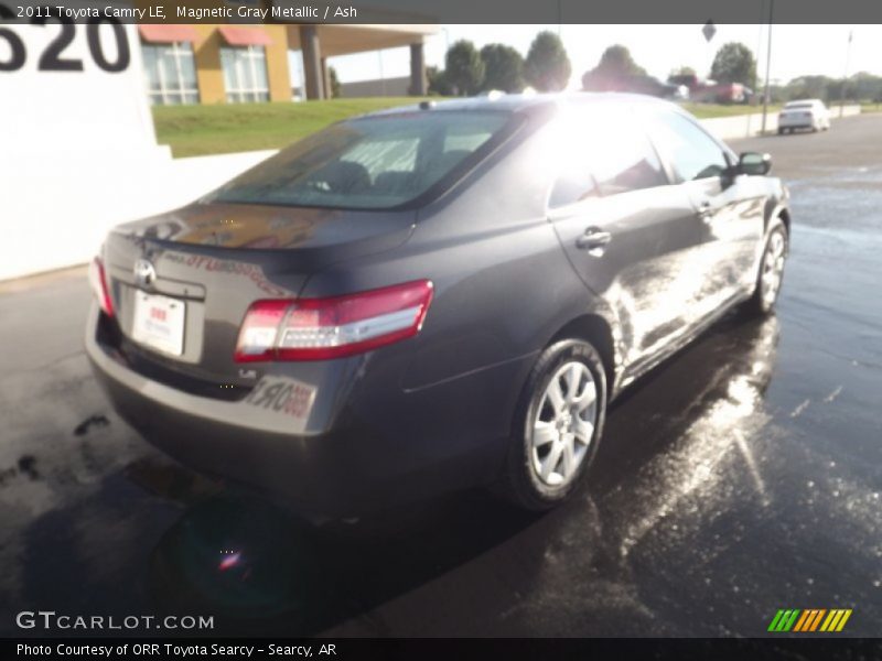 Magnetic Gray Metallic / Ash 2011 Toyota Camry LE