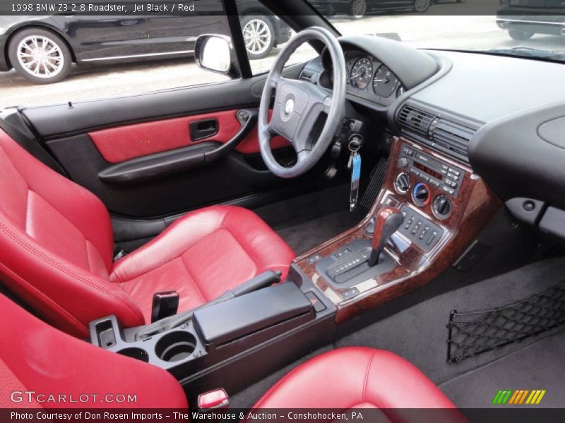  1998 Z3 2.8 Roadster Red Interior