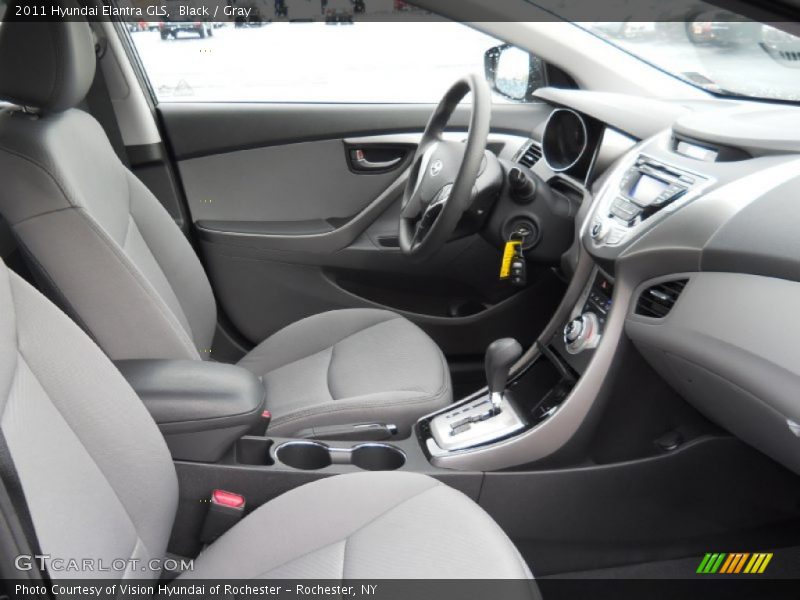 Black / Gray 2011 Hyundai Elantra GLS