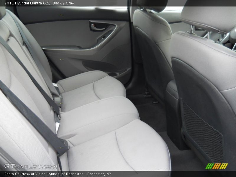 Black / Gray 2011 Hyundai Elantra GLS