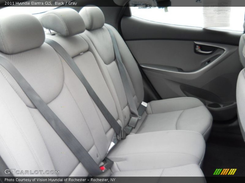 Black / Gray 2011 Hyundai Elantra GLS