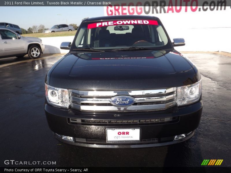Tuxedo Black Metallic / Charcoal Black 2011 Ford Flex Limited