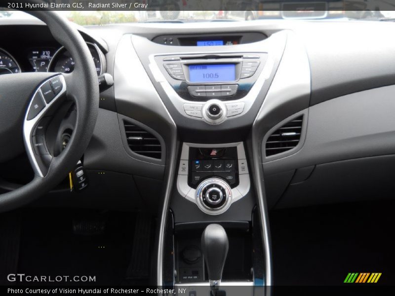 Radiant Silver / Gray 2011 Hyundai Elantra GLS