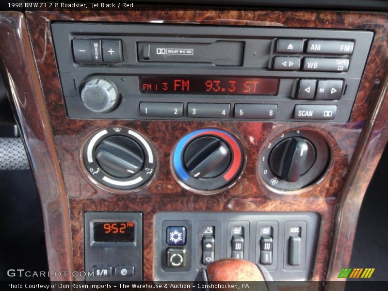 Audio System of 1998 Z3 2.8 Roadster