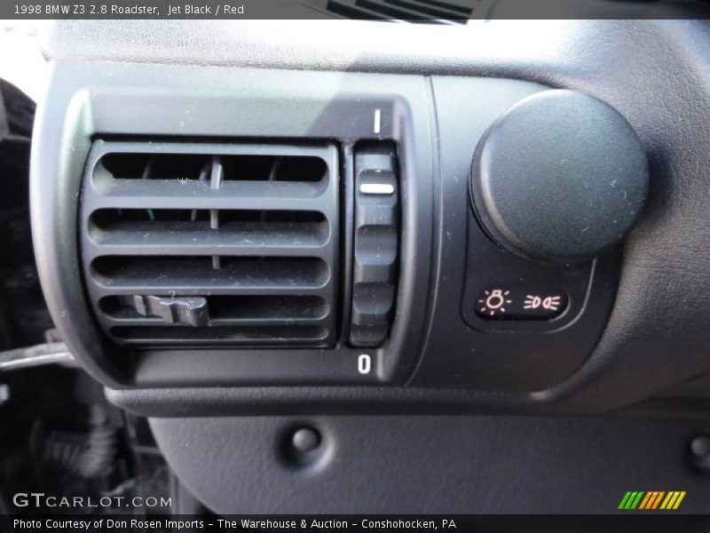 Controls of 1998 Z3 2.8 Roadster