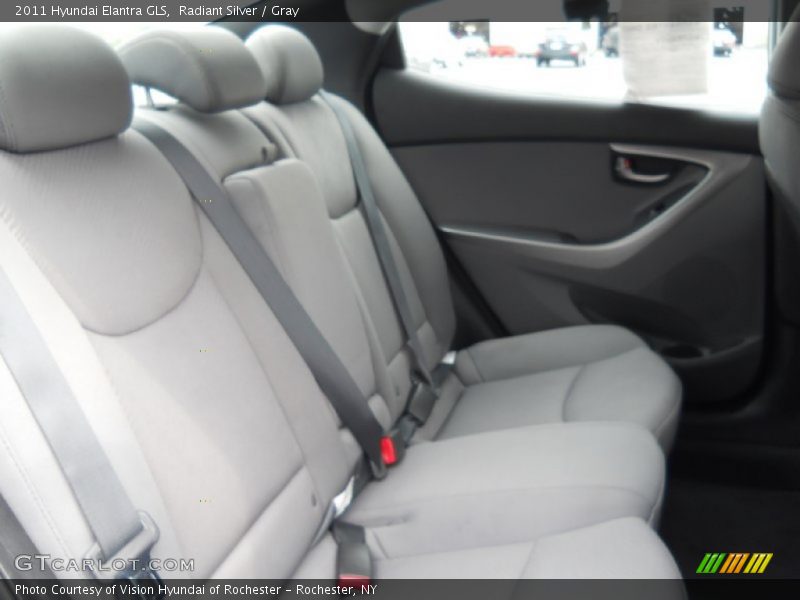 Radiant Silver / Gray 2011 Hyundai Elantra GLS