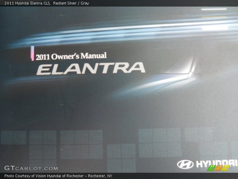 Radiant Silver / Gray 2011 Hyundai Elantra GLS