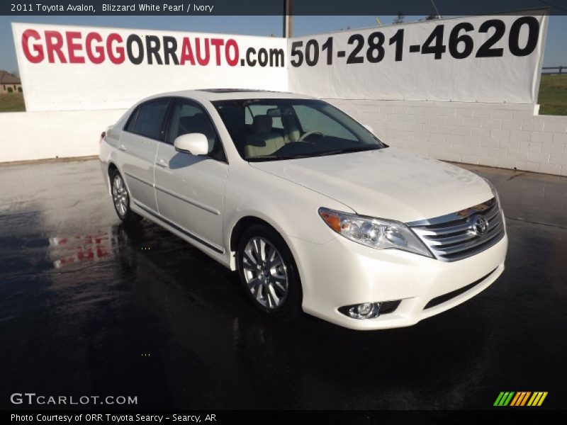 Blizzard White Pearl / Ivory 2011 Toyota Avalon