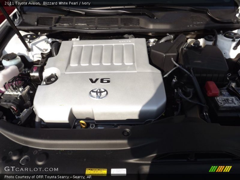 Blizzard White Pearl / Ivory 2011 Toyota Avalon