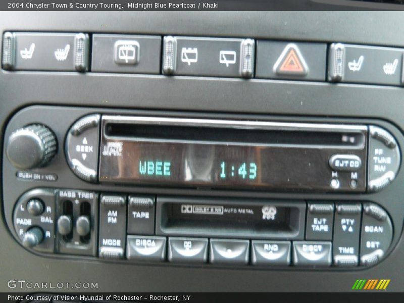 Audio System of 2004 Town & Country Touring