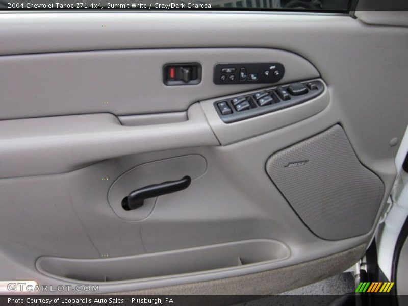 Summit White / Gray/Dark Charcoal 2004 Chevrolet Tahoe Z71 4x4