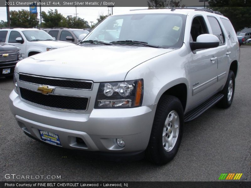 Sheer Silver Metallic / Ebony 2011 Chevrolet Tahoe LT 4x4