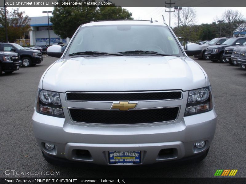 Sheer Silver Metallic / Ebony 2011 Chevrolet Tahoe LT 4x4