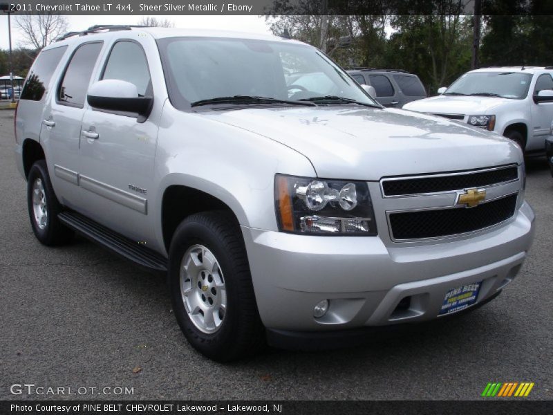 Sheer Silver Metallic / Ebony 2011 Chevrolet Tahoe LT 4x4