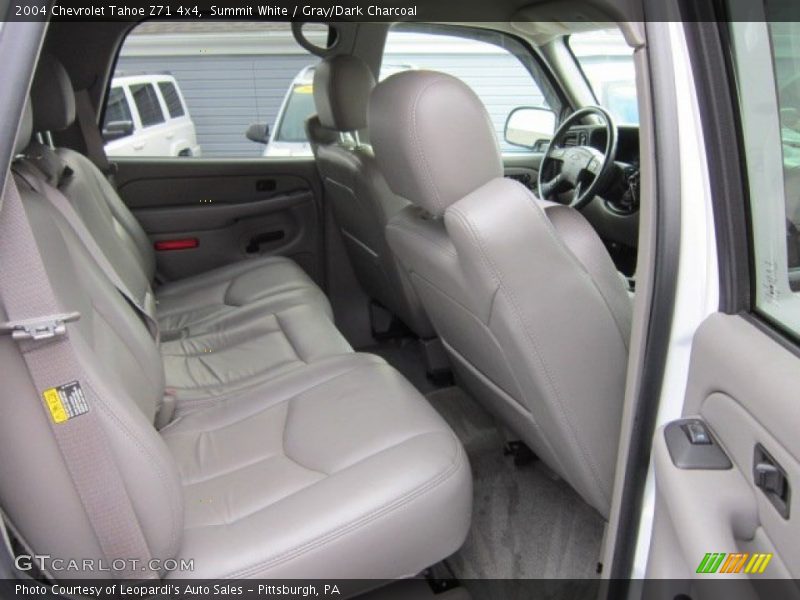 Summit White / Gray/Dark Charcoal 2004 Chevrolet Tahoe Z71 4x4