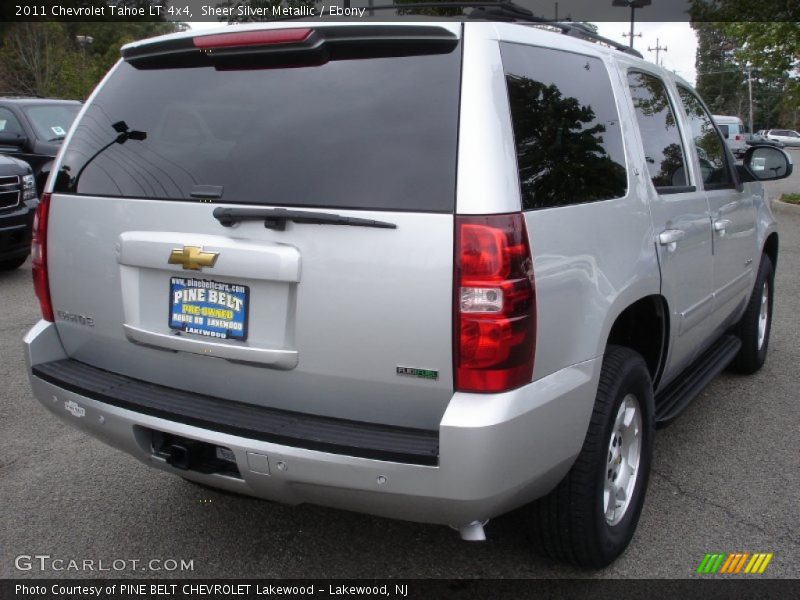 Sheer Silver Metallic / Ebony 2011 Chevrolet Tahoe LT 4x4
