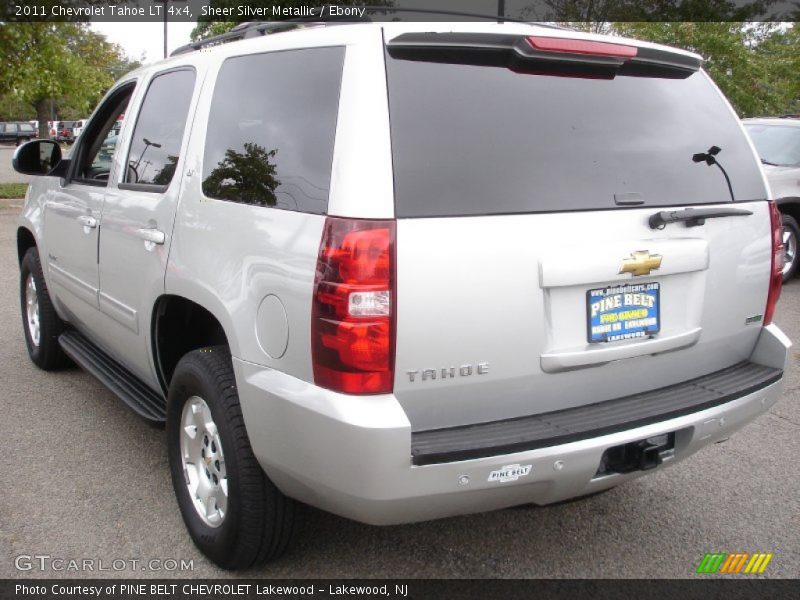 Sheer Silver Metallic / Ebony 2011 Chevrolet Tahoe LT 4x4