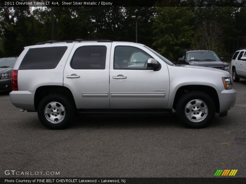 Sheer Silver Metallic / Ebony 2011 Chevrolet Tahoe LT 4x4