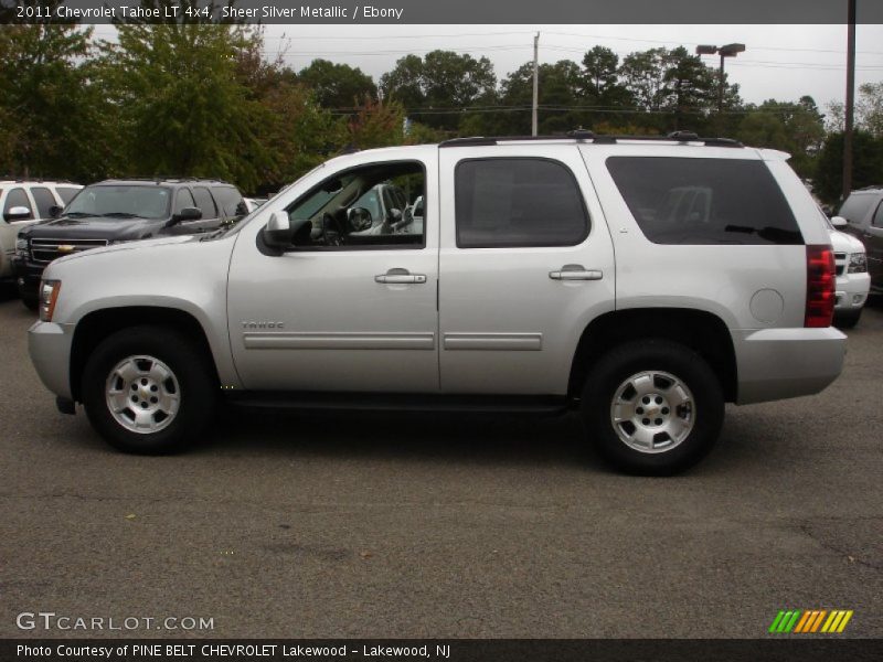 Sheer Silver Metallic / Ebony 2011 Chevrolet Tahoe LT 4x4