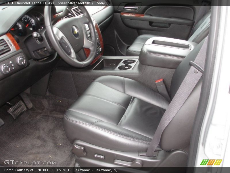 Sheer Silver Metallic / Ebony 2011 Chevrolet Tahoe LT 4x4