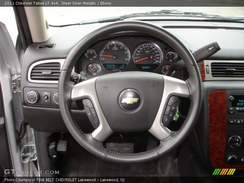 Sheer Silver Metallic / Ebony 2011 Chevrolet Tahoe LT 4x4