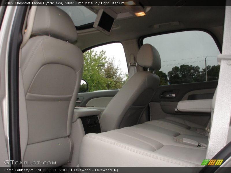 Silver Birch Metallic / Light Titanium 2009 Chevrolet Tahoe Hybrid 4x4
