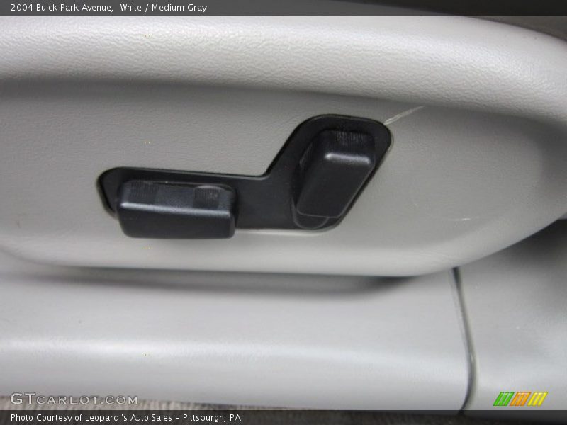 White / Medium Gray 2004 Buick Park Avenue
