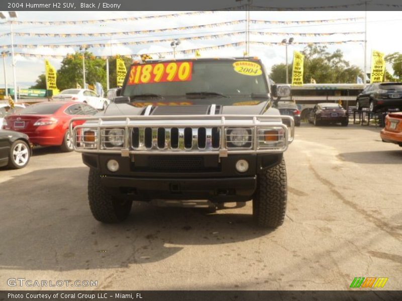 Black / Ebony 2004 Hummer H2 SUV