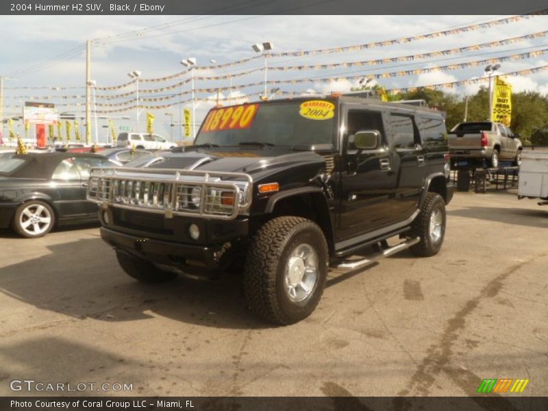 Black / Ebony 2004 Hummer H2 SUV